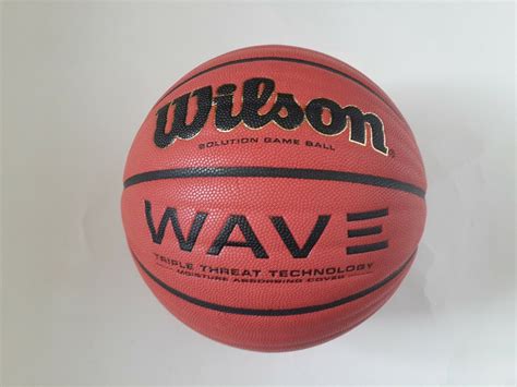 Wilson Wave Solution Official Game Basketball Ball Wtb0600 Ncaab Indoor