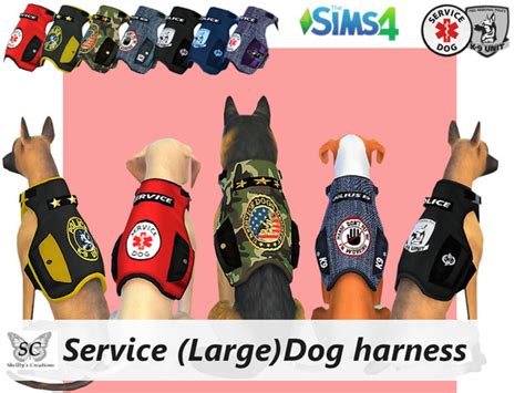 The Sims Resource Service Large Dog Harness