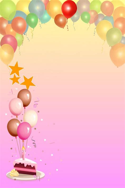 Design Balão Aniversário Imagens De Fundo Gratuitas Confetti Papel