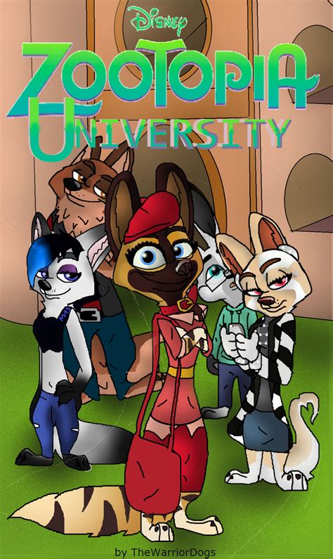 Zootopia University Cover By Thewarriordogs On Deviantart