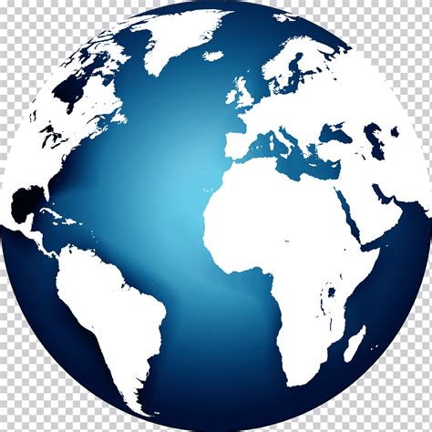 Mapa Del Mundo Globo Tierra Azul Azul Mundo Esfera Png Klipartz