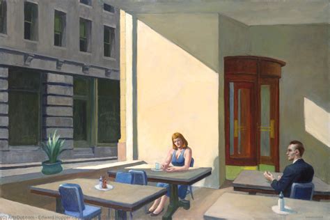 Sunlight In A Cafeteria Edward Hopper Wikioo Org The Encyclopedia