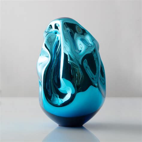 Jeff Zimmerman Blue Glass Sculptures 2021 R And Company