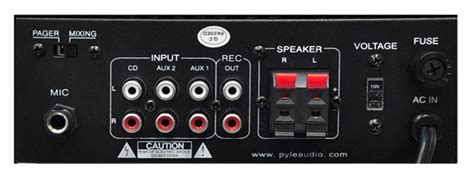 Thompsons Ltd Pylehome Pta2 Mini Compact 2 X 40w Stereo Power