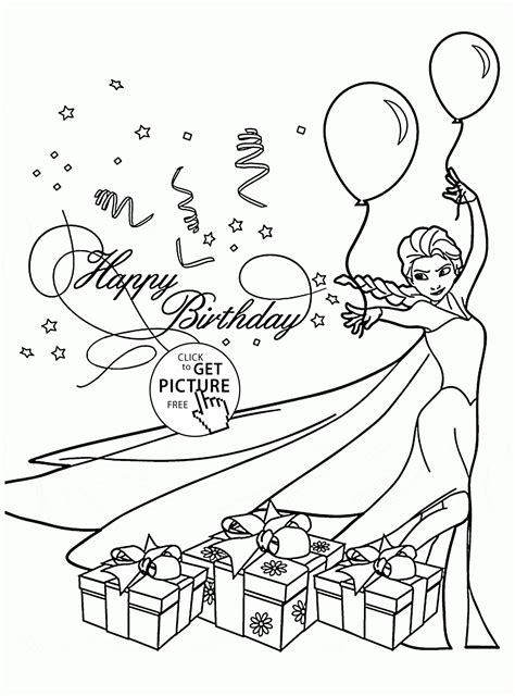 They will provide hours of coloring fun for kids. Birthday Card Coloring Page at GetColorings.com | Free printable colorings pages to print and color
