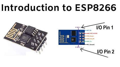 Basic Introduction To Esp8266 Module Youtube