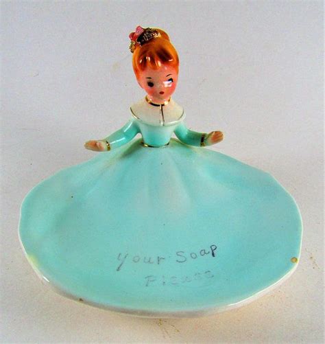 Vintage Josef Originals Little Girl Ceramic Soap Dish Etsy Ceramic