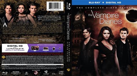 The Vampire Diaries Season 6 Blu Ray Dvd Covers Cover Century