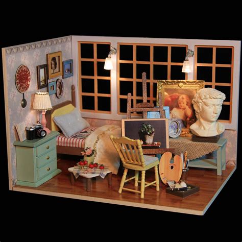 The Artist Doll House Collectable Edition Kit Dollhouse Toys Diy
