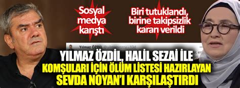 Ey yılmaz özdil, ey uğur dündar, bu hükümet dünya'nın en doğru i̇şi̇ni̇'de yapsa. Yılmaz Özdil, Halil Sezai ile komşularını öldürmek için ...
