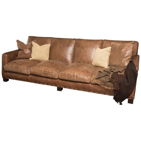 Shop ralph lauren at chairish, home of the best vintage and used furniture, decor and art. Vintage Ralph Lauren Leather Sofa at 1stdibs