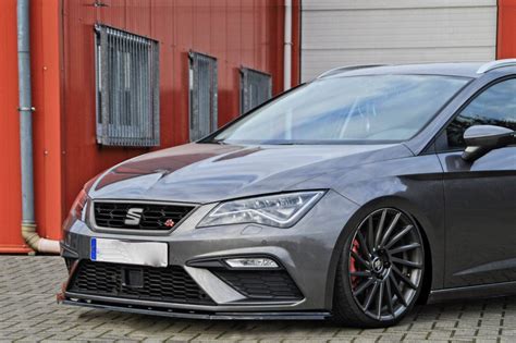 Spoilerschwert Frontspoiler Seat Leon 5f Facelift Fr Cupra Tuning And Kit