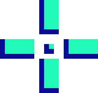 List of all usable crosshairs for the krunker game. Krunker.io crosshair | Pixel Art Maker
