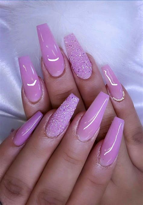 List Of Pink Coffin Nail Designs Ideas Inya Head