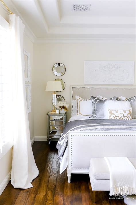 Luxurious Silver And Gold Fall Bedroom Randi Garrett Design
