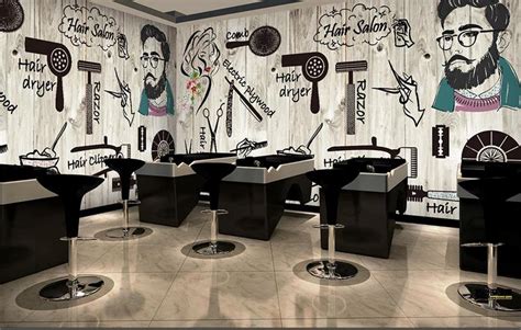 Custom 3d Photo Wallpaper Room Mural Nordic Beauty Salon