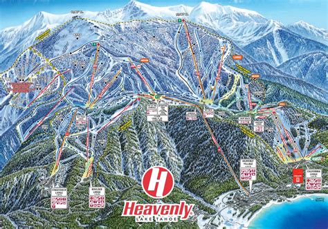 Heavenly Ski Resort United States Ski Line