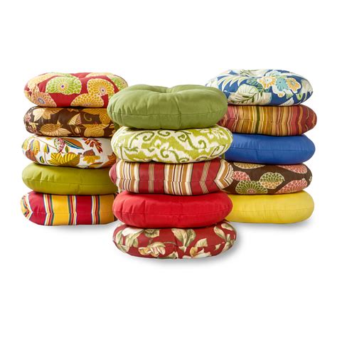 Charlton Home Outdoor Round Bistro Dining Chair Cushion & Reviews | Wayfair