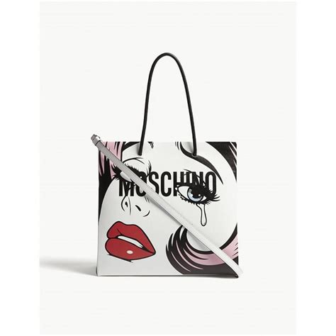 Moschino Capsule Collection Tote Bag With Images Moschino Bag