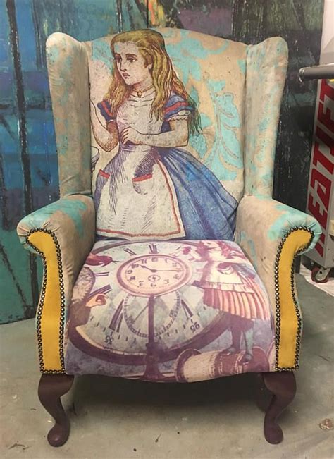 679 Armchair Queen Ann Chair Alice In Wonderland Furniture Funky