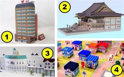 Papermau Japanese Shrine Miniature Paper Model By Sakamoto Sanda