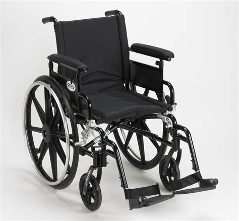 Drive Medical Viper Plus Gt Wheelchair With Flip Back Removable