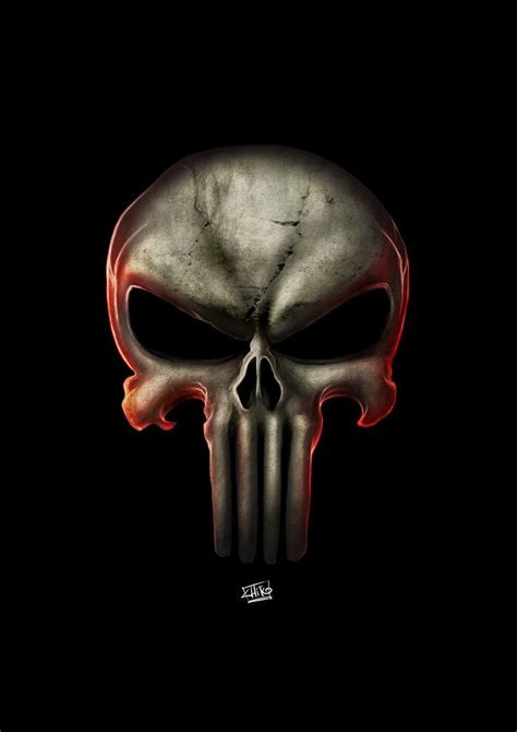 Punisher Logo By Manudgi Punisher Wallpaper Punisher Artwork Skull