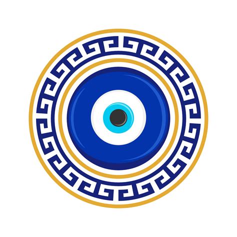 Evil Eye Amulet Blue Oriental Talisman Turkish And Greek Symbol Of