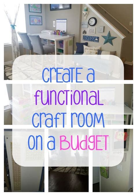 See more ideas about craft room, craft storage, space crafts. Craft Organization On A Budget - Create a Functional Craft ...