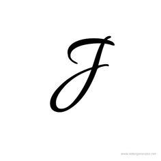 The font is classified as regular fonts. Image result for letter j tattoo | Tattoos | Pinterest | Tattoos, J tattoo and Letter j tattoo