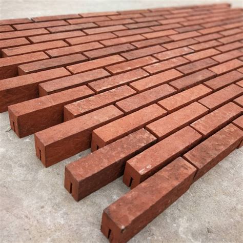 China Perforated Clay Bricks For Exterior Wall Cladding Decoration