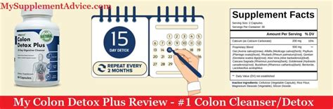 My Colon Detox Plus Review 2023 Best Colon Cleanser Supplementox