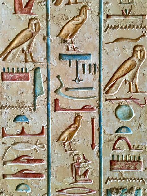 Learn Egyptian Hieroglyphs Egypt Museum