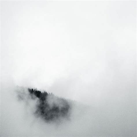 Foggy Mountain Tops Foggy Mountains Minimal Photography Minimalist