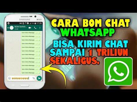 Cara sadap whatsapp tanpa barcode dengan backup file. Cara bom chat whatsapp - YouTube