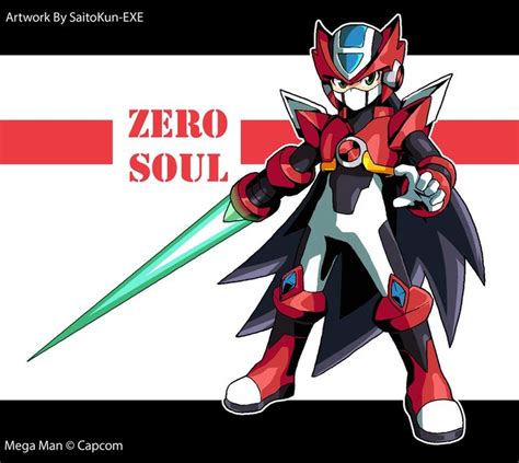 Megaman Exe Zero Soul Asg Style By Saitokun Exe On Deviantart Mega