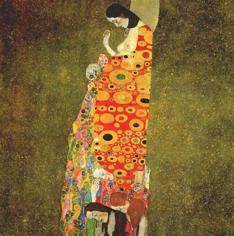 Hope Gustav Klimt Klimt Art Gustav Klimt Hope Painting