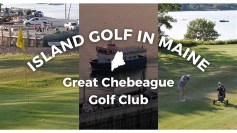 Island Golf In Maine Great Chebeague Golf Club Dji Mavic 3 Pro Youtube