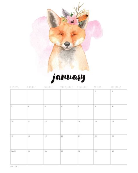 2021 Printable Calendar With Holidays Cute