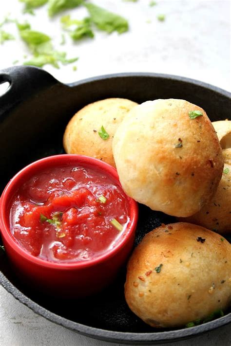 Once you try one, you'll want to devour them all! Easy Garlic Cheese Bombs Recipe - Crunchy Creamy Sweet