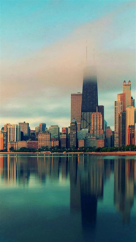 City Of Chicago Hd Wallpaper Download 1080x1920