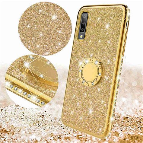 Samsung Galaxy A50 Casecute Girly Glitter Bling Diamond Rhinestone