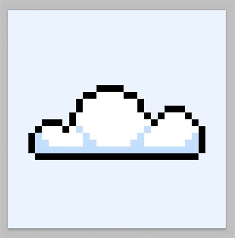 How To Make Pixel Art Clouds Mega Voxels