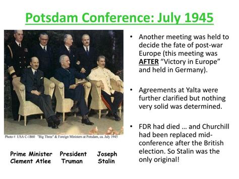 Ppt Yalta Conference Powerpoint Presentation Id5315987
