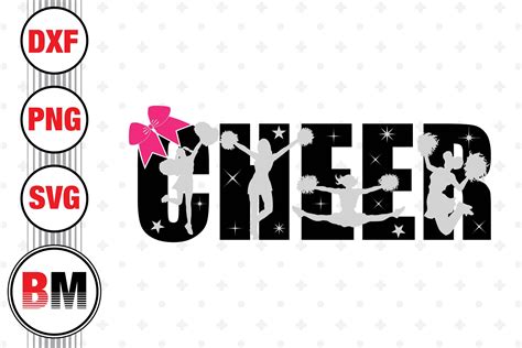 Cheer Svg Png Dxf Files By Bmdesign Thehungryjpeg Hot Sex Picture