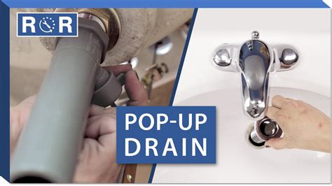 A few weeks back our friend asked me how to get rid of the sewer smell coming from a bathroom sink. Pop-up Drain Installation: Repair and Replace (Bathroom ...
