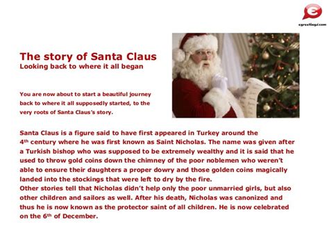 The Story Of Santa