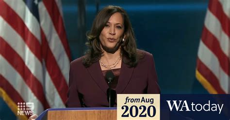 Video Kamala Harris Becomes First Black Woman To Run For Us Vice President