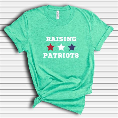 Raising Patriots American Patriot Shirt T For Republican Etsy