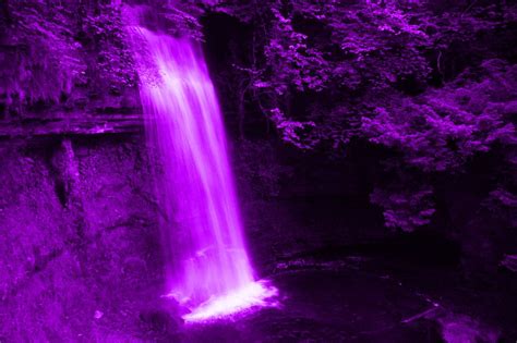 Purple Photography Bing Images Waterfall Purple Backgrounds Photo